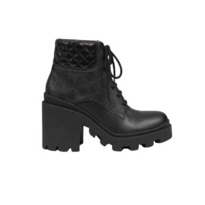 Gucci Gg Supreme Ankle Boots Black 659691 Uc810 1000