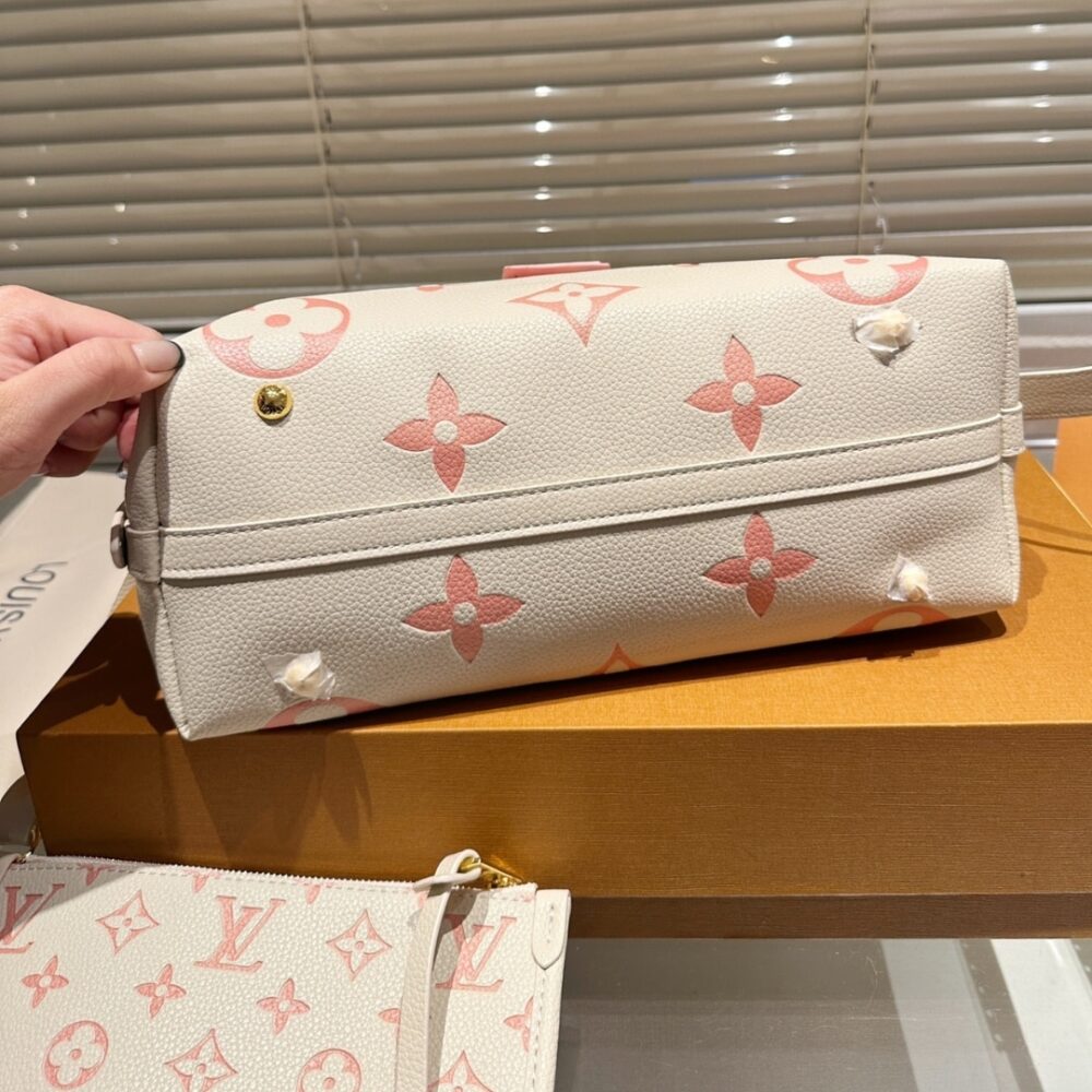 LOUIS VUITTON CARRYALL PM BICOLOR LATTE 30CM M24141 - Image 5