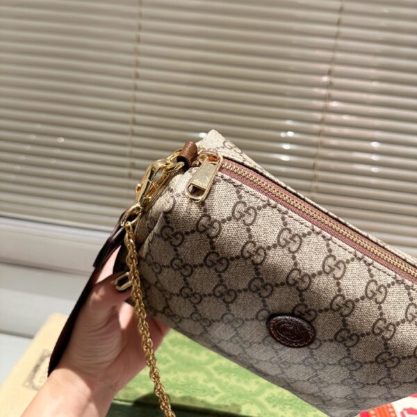 GUCCI COUNTER GG PRINTED SINGLE SHOULDER MESSENGER BAG 21CM - Image 5