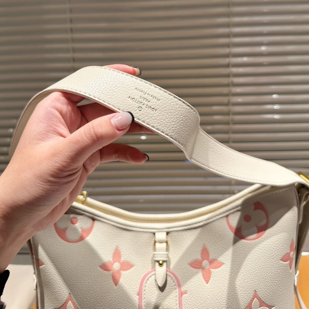 LOUIS VUITTON CARRYALL PM BICOLOR LATTE 30CM M24141 - Image 6