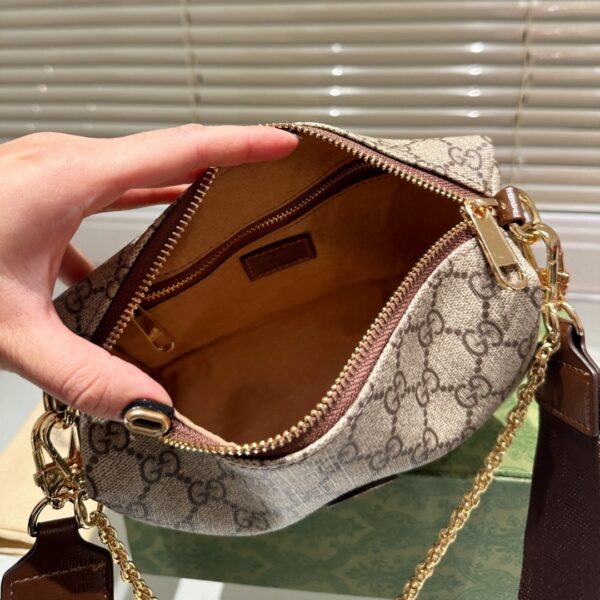 GUCCI COUNTER GG PRINTED SINGLE SHOULDER MESSENGER BAG 21CM - Image 7