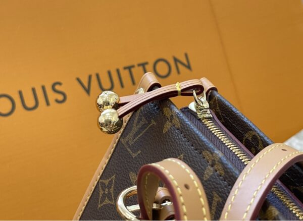 LOUIS VUITTON POPINCOURT HART TOTE HANDBAG MONOGRAM CANVAS 28CM M40007 - Image 3