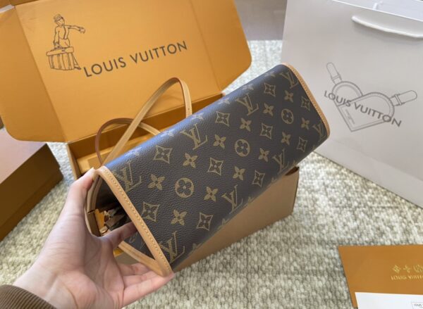 LOUIS VUITTON POPINCOURT HART TOTE HANDBAG MONOGRAM CANVAS 28CM M40007 - Image 5