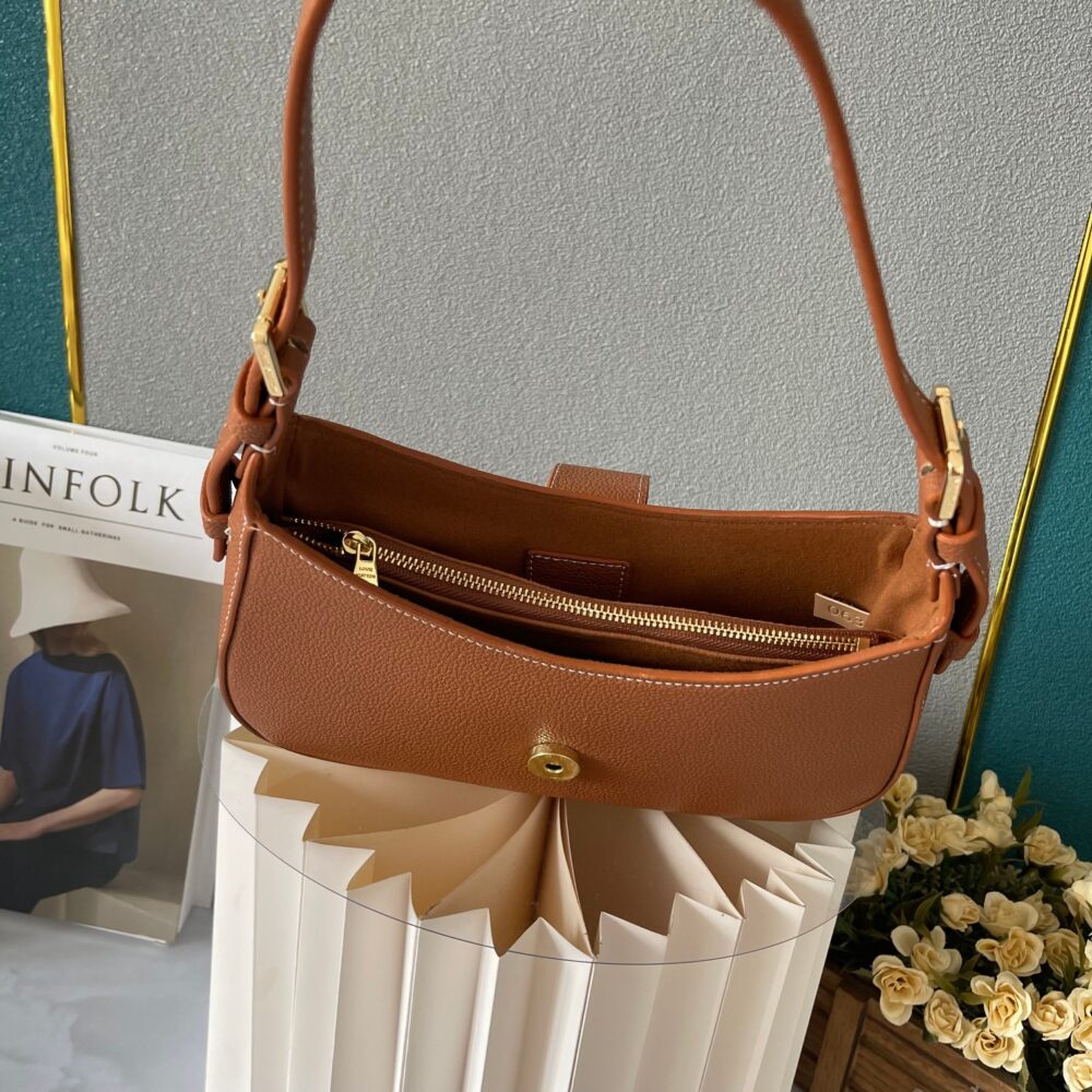 LOUIS VUITTON LOW KEY SHOULDER BAG BROWN 25CM M24885 - Image 9
