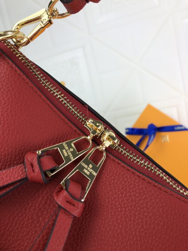 LOUIS VUITTON MAIDA HOBO HANDBAG RED MONOGRAM 33CM - Image 6