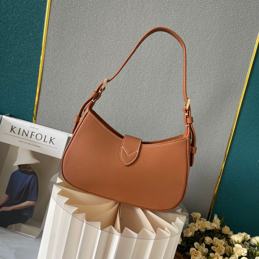 LOUIS VUITTON LOW KEY SHOULDER BAG BROWN 25CM M24885 - Image 5