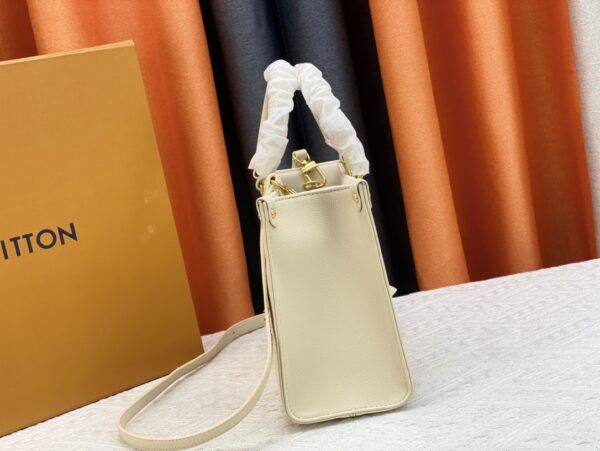 LOUIS VUITTON ONTHEGO PM HANDBAG BEIGE 25CM M46629 - Image 8