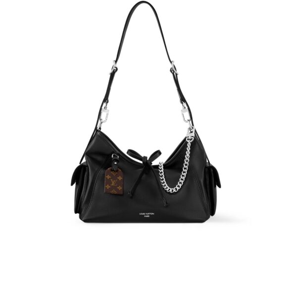LOUIS VUITTON CARRYALL CARGO PM BAG BLACK 33CM M24861