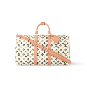 LOUIS VUITTON KEEPALL BANDOULIÈRE VANILLA 40CM M25233