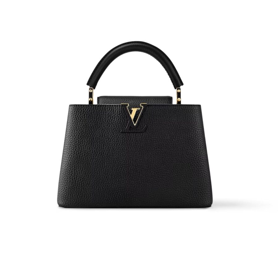 LOUIS VUITTON CAPUCINES BB BAG BLACK 27CM M94755