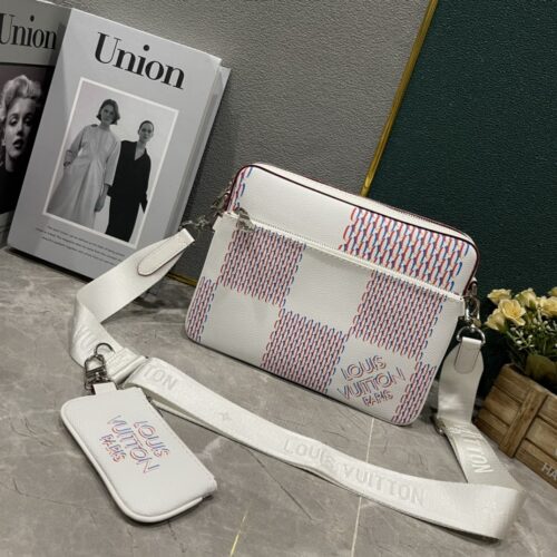 Alternative view of Louis Vuitton Lv Trio Messenger Bag White 25Cm M20665