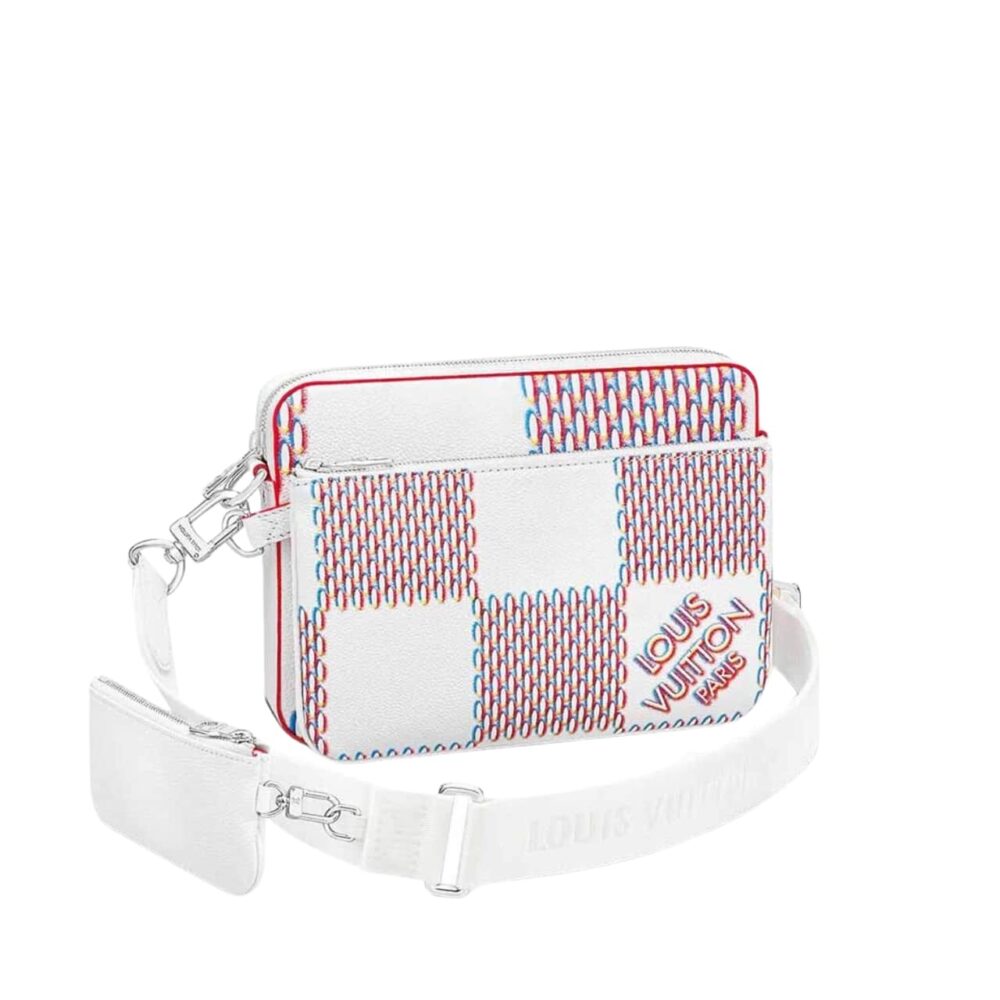 LOUIS VUITTON LV TRIO MESSENGER BAG WHITE 25CM M20665