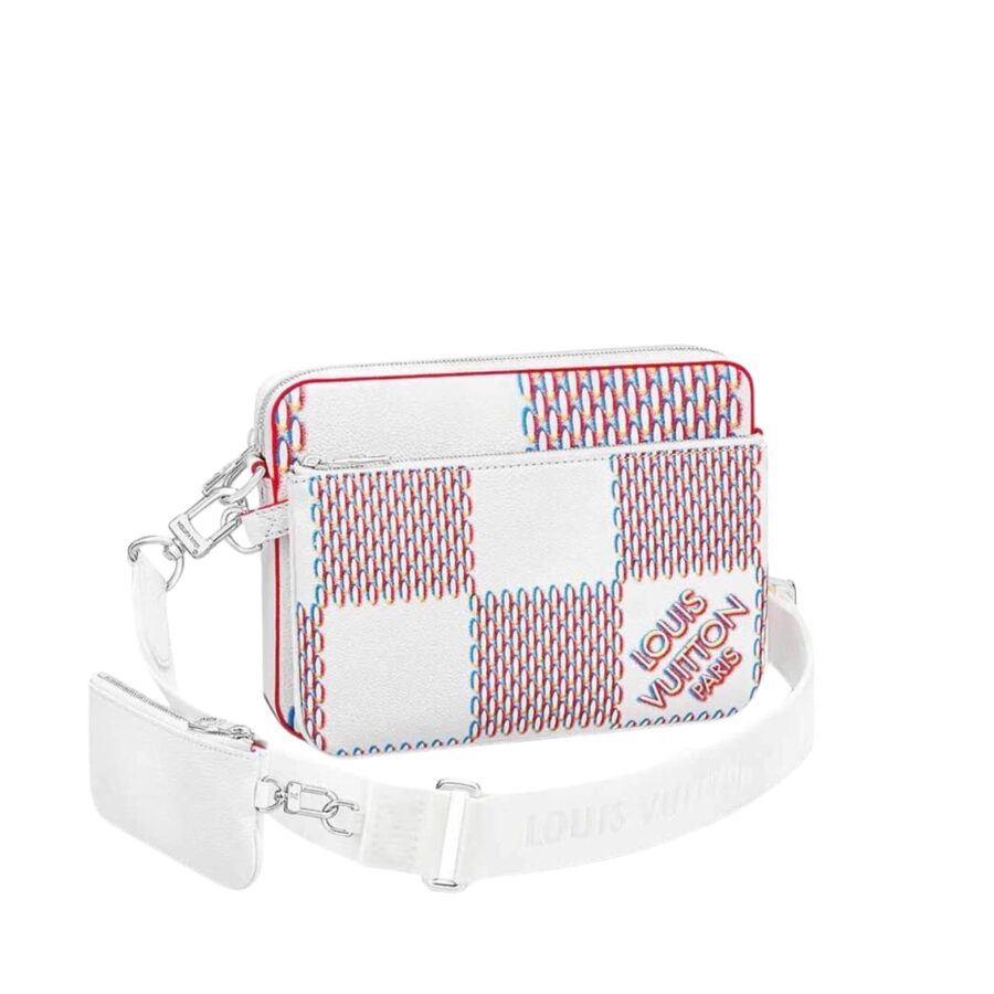 LOUIS VUITTON LV TRIO MESSENGER BAG WHITE 25CM M20665