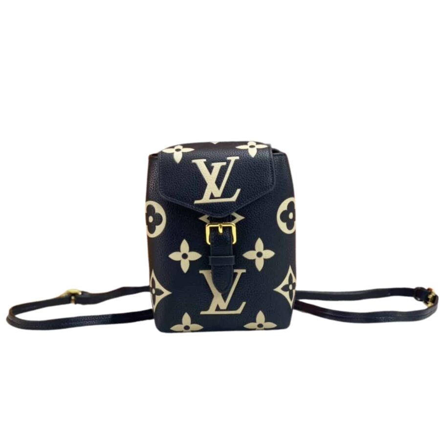 LOUIS VUITTON TINY BACKPACK EMPREINTE BLACK 19CM