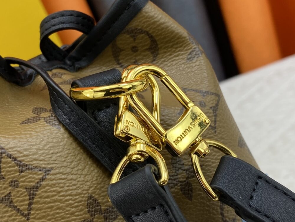 LOUIS VUITTON NÉO PURSE LV CHARMS MONOGRAM BROWN 15CM M82885 - Image 7