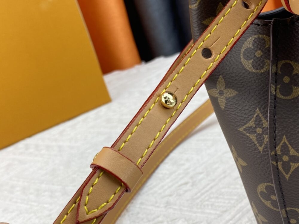 LOUIS VUITTON ATLANTIS BB BAG DARK BROWN 17CM M46817 - Image 9