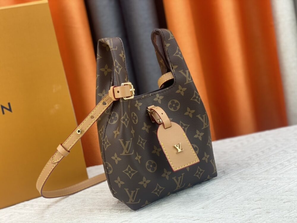 LOUIS VUITTON ATLANTIS BB BAG DARK BROWN 17CM M46817 - Image 5