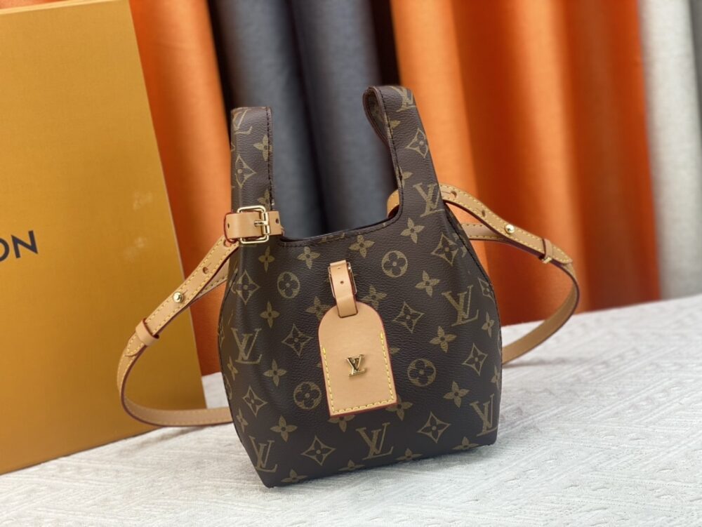 LOUIS VUITTON ATLANTIS BB BAG DARK BROWN 17CM M46817 - Image 2