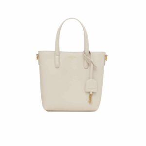 Saint Laurent Toy Shopping Saint Laurent In Box Leather White 18Cm 773995Aaddi9207