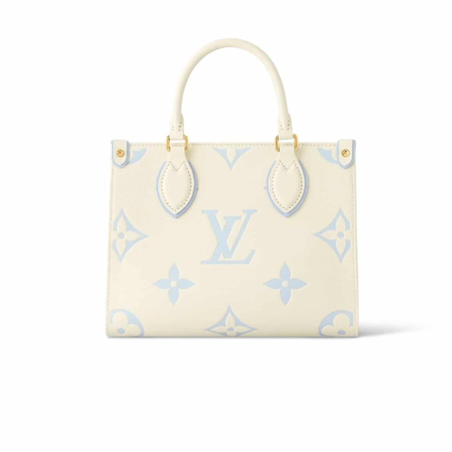 LOUIS VUITTON ONTHEGO PM CANDY BLUE 25CM M46833