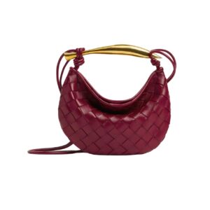 BOTTEGA VENETA SARDINE HANDLE BAG RED 33CM 744267VCPP12250