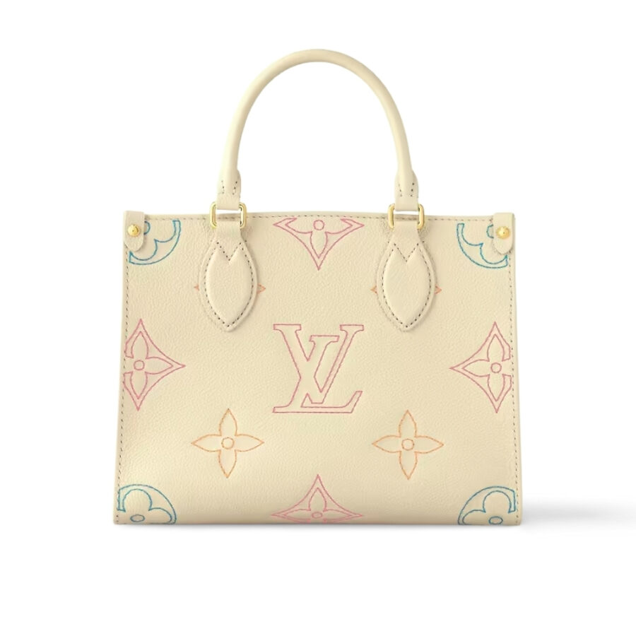 LOUIS VUITTON ONTHEGO PM MONOGRAM PATTERN BEIGE 25CM M46629