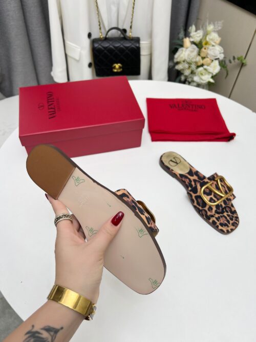 Alternative view of VALENTINO GARAVANI LEOPARD PRINT BUCKLE SANDALS 3W2S0BD5RQY 09J