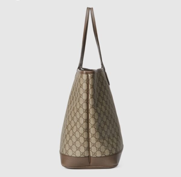 GUCCI BROWN OPHIDIA GG LARGE TOTE BAG 40CM - Image 6