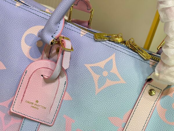 LOUIS VUITTON KEEPALL BANDOULIERE SUNRISE PASTEL 45CM - Image 7