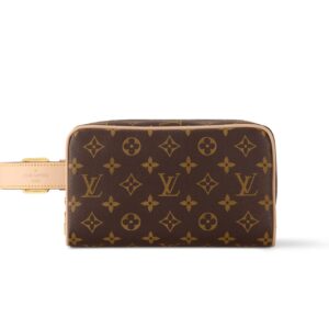 LOUIS VUITTON TROUSSE TOILETTE LOCKER DOPP KIT 23CM M83112