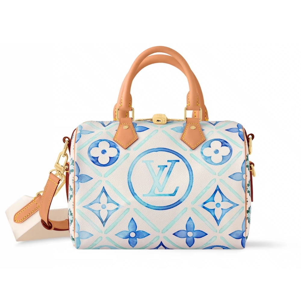 LOUIS VUITTON SPEEDY BANDOULIÈRE 25 OTHER MONOGRAM CANVAS LAGOON 25CM M11264