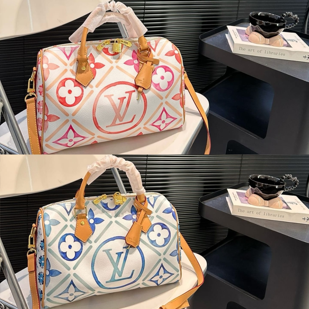 LOUIS VUITTON SPEEDY BANDOULIÈRE 25 OTHER MONOGRAM CANVAS LAGOON 25CM M11264 - Image 3