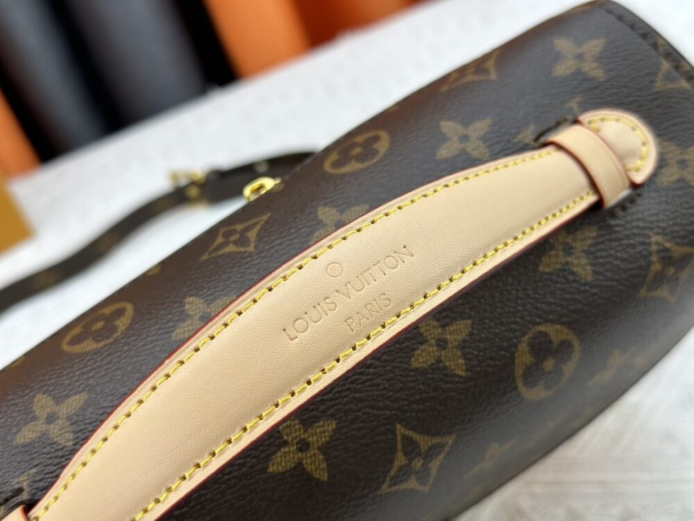 LOUIS VUITTON POCHETTE MÉTIS MONOGRAM COATED CANVAS 25CM M47203 - Image 8