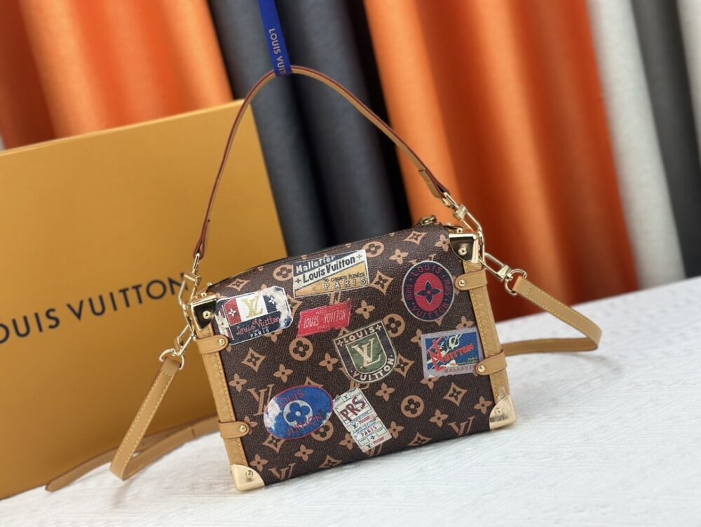 LOUIS VUITTON SIDE TRUNK MM FLIGHT MODE GASTON MONOGRAM 21CM M47085 - Image 4