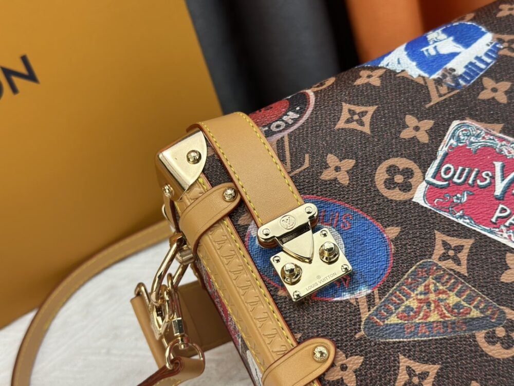 LOUIS VUITTON SIDE TRUNK MM FLIGHT MODE GASTON MONOGRAM 21CM M47085 - Image 8
