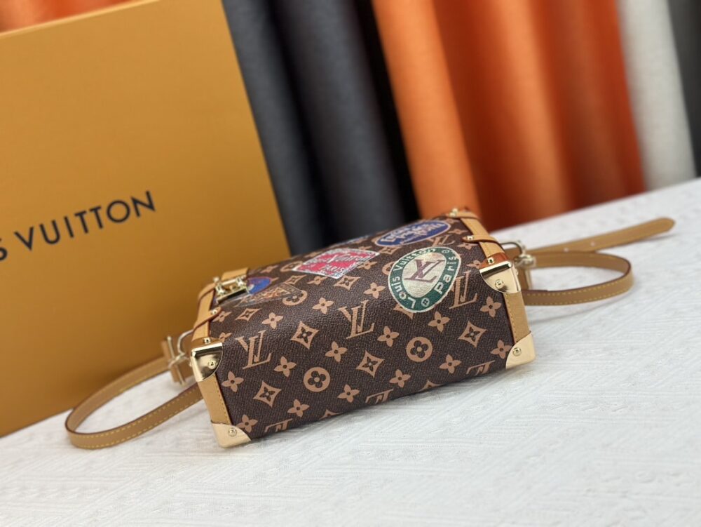 LOUIS VUITTON SIDE TRUNK MM FLIGHT MODE GASTON MONOGRAM 21CM M47085 - Image 5