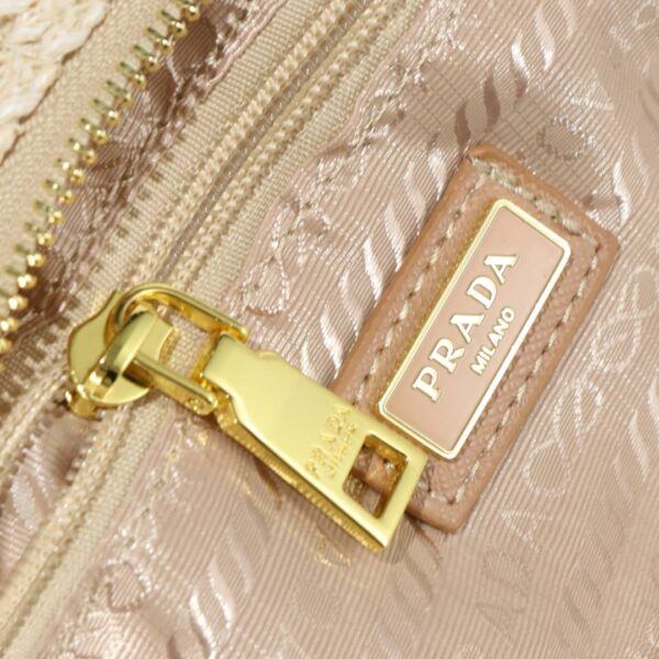 PRADA RE EDITION CROCHET BAG NATURAL 22CM 1BC204 2M2T F0018 V JUO - Image 3