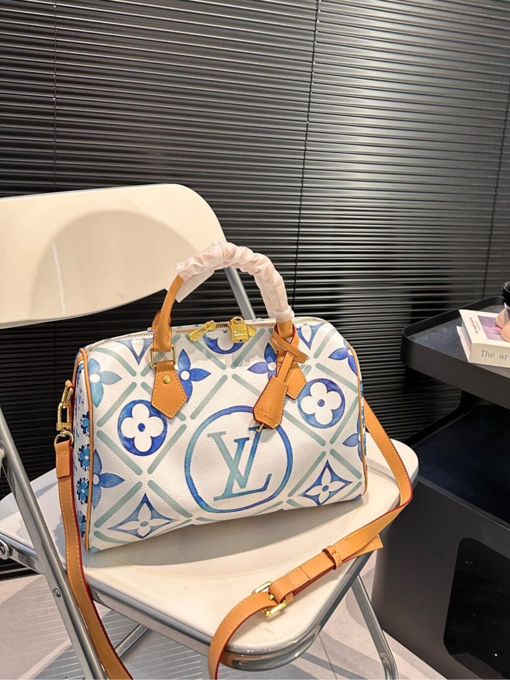LOUIS VUITTON SPEEDY BANDOULIÈRE 30 OTHER MONOGRAM CANVAS LAGOON 30CM M11264 - Image 2