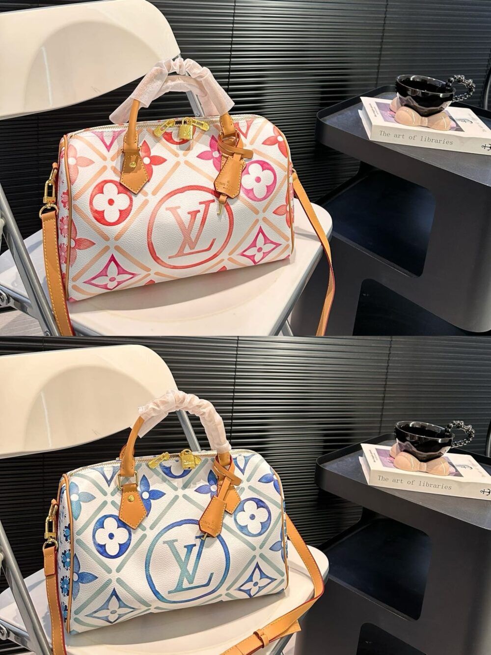 LOUIS VUITTON SPEEDY BANDOULIÈRE 30 OTHER MONOGRAM CANVAS LAGOON 30CM M11264 - Image 3