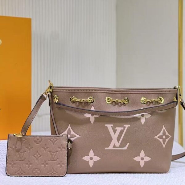 LOUIS VUITTON SUMMER BUNDLE BAG TOURTERELLE GREY 28CM M25453 - Image 2