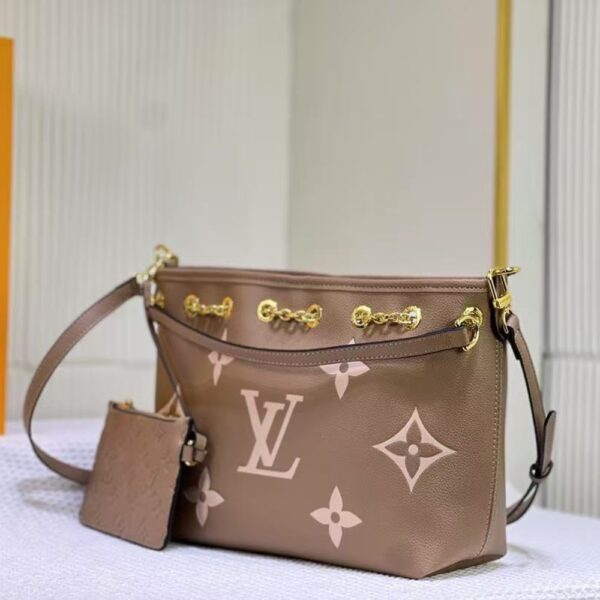 LOUIS VUITTON SUMMER BUNDLE BAG TOURTERELLE GREY 28CM M25453 - Image 3