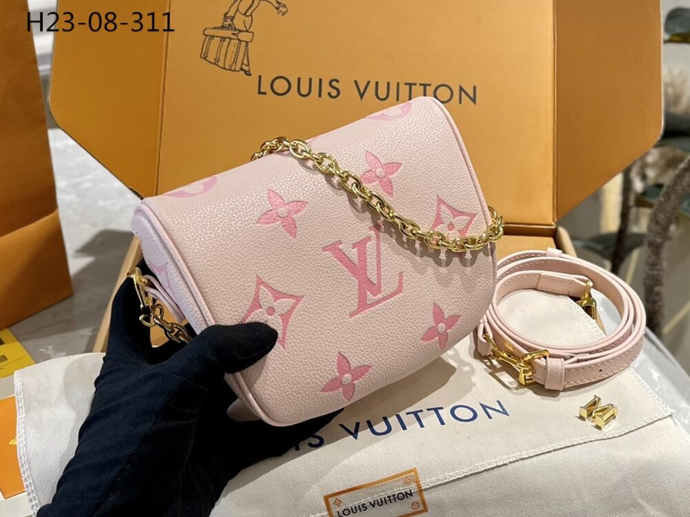 LOUIS VUITTON MINI BUMBAG PINK 18CM M82347 - Image 5