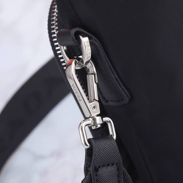 PRADA RE NYLON SMARTPHONE CASE BLACK 18CM 2ZH1552DMIF0002 - Image 8
