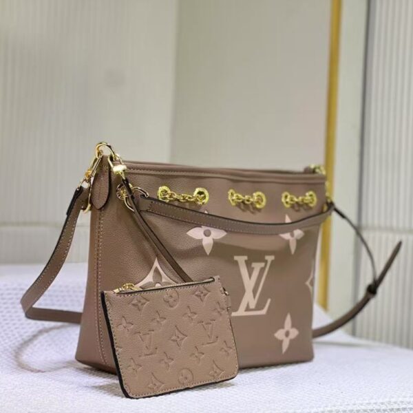 LOUIS VUITTON SUMMER BUNDLE BAG TOURTERELLE GREY 28CM M25453 - Image 6