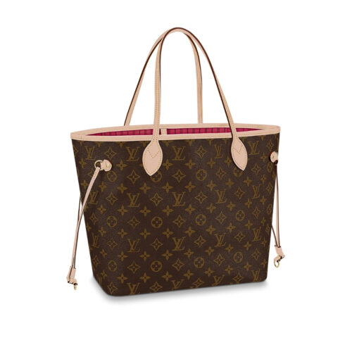 Louis Vuitton Neverfull MM Monogram Pivoine Pink 31Cm M41178