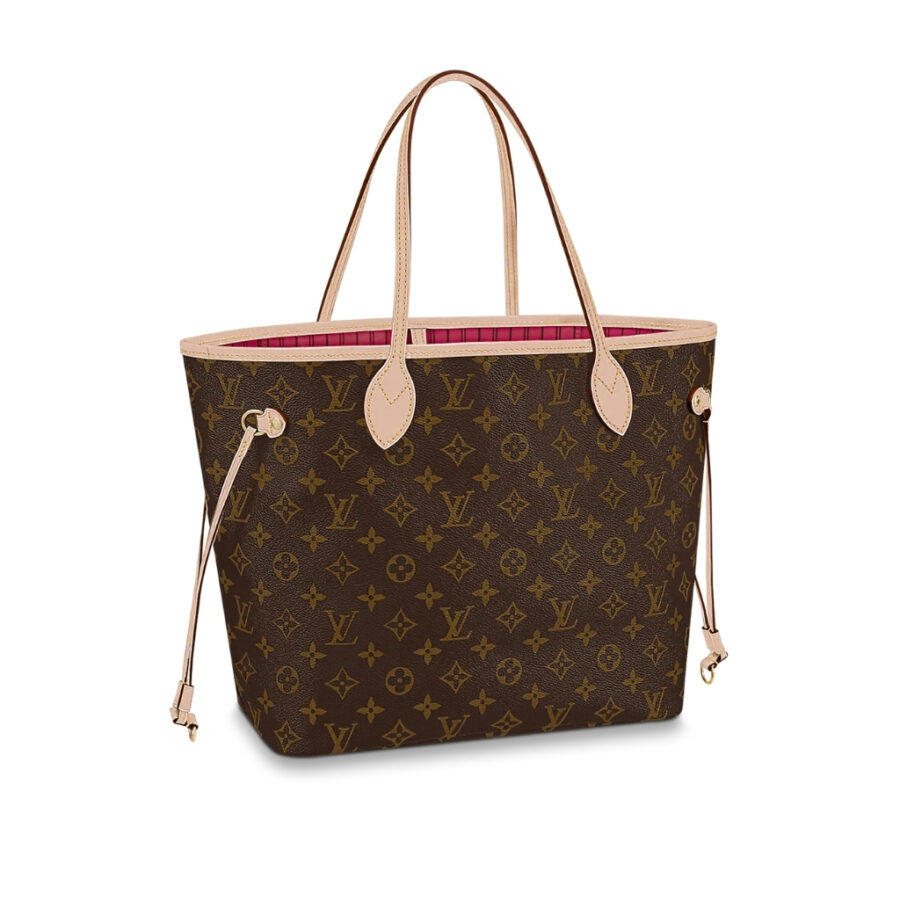 Louis Vuitton Neverfull MM Monogram Pivoine Pink 31Cm M41178