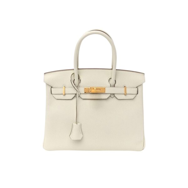 HERMES BIRKIN 30 TOGO MUSHROOM WHITE 30CM