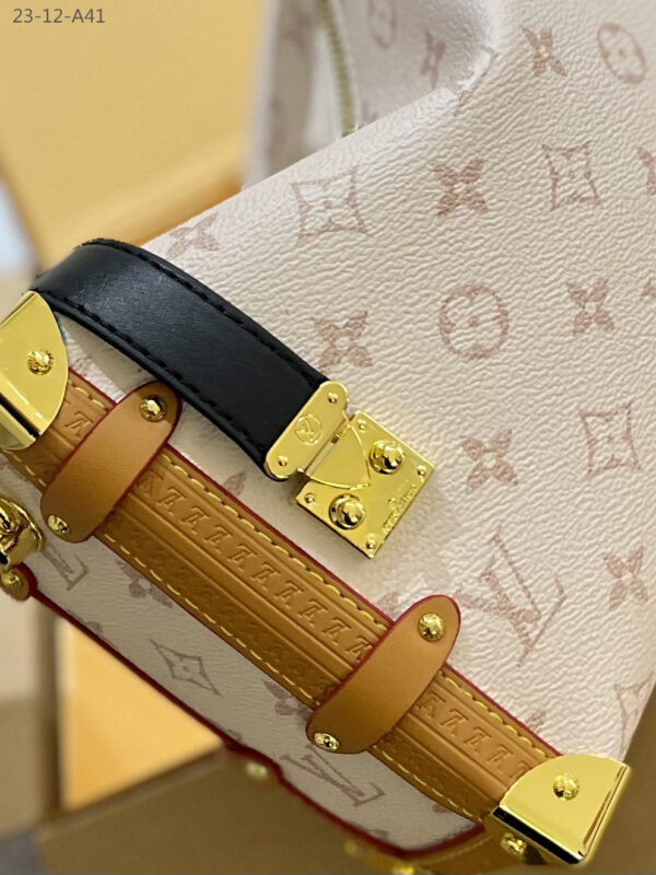 LOUIS VUITTON SIDE TRUNK BAG MONOGRAM BEIGE 18CM - Image 6