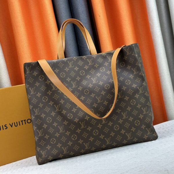 LOUIS VUITTON SHOPPER TOTE MM MONOGRAM BROWN 40CM - Image 5
