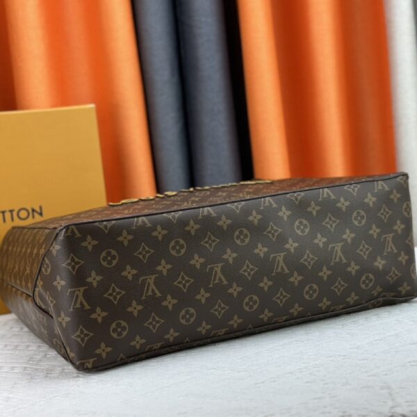 LOUIS VUITTON SHOPPER TOTE MM MONOGRAM BROWN 40CM - Image 6
